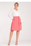 Spódnica Model M1074 Coral - Figl Figl Spódnica Model M1074 Coral - Figl Figl