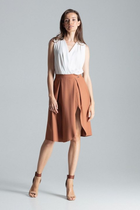Spódnica Model M675 Brown - Figl Figl Spódnica Model M675 Brown - Figl Figl