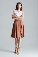 Spódnica Model M675 Brown - Figl Figl Spódnica Model M675 Brown - Figl Figl