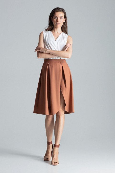 Spódnica Model M675 Brown - Figl Figl Spódnica Model M675 Brown - Figl Figl