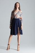 Spódnica Model M675 Navy - Figl Figl Spódnica Model M675 Navy - Figl Figl