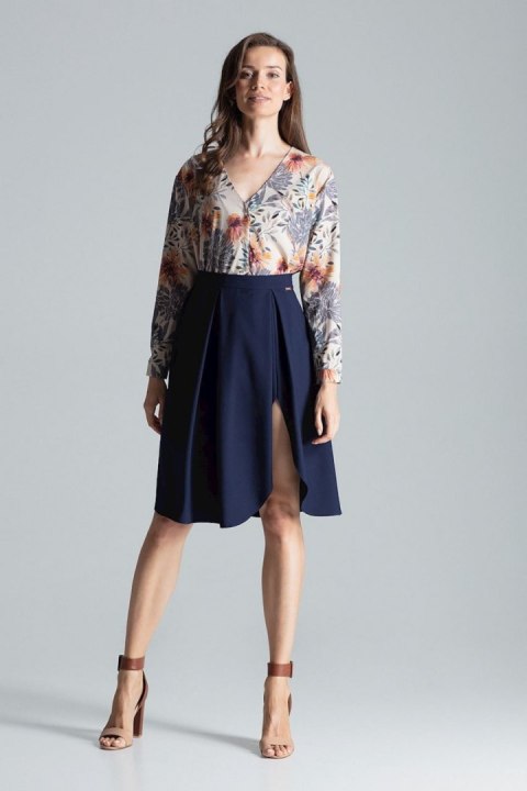 Spódnica Model M675 Navy - Figl Figl Spódnica Model M675 Navy - Figl Figl