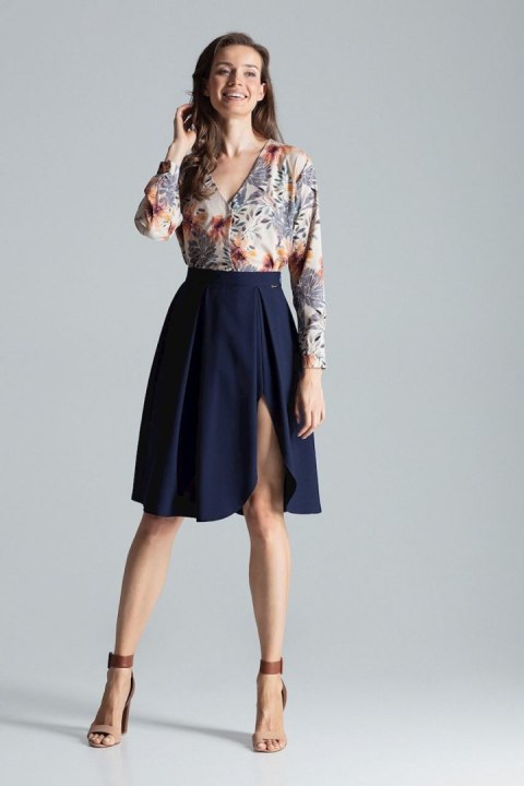 Spódnica Model M675 Navy - Figl Figl Spódnica Model M675 Navy - Figl Figl