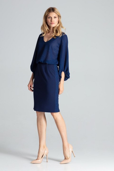 Spódnica Model M688 Navy - Figl Figl Spódnica Model M688 Navy - Figl Figl