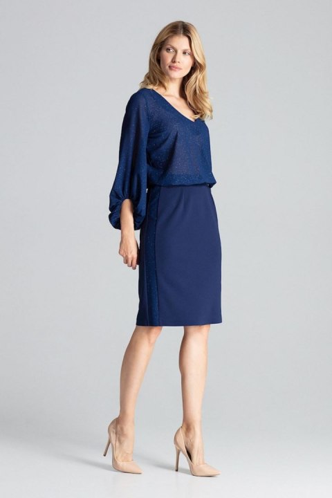 Spódnica Model M688 Navy - Figl Figl Spódnica Model M688 Navy - Figl Figl