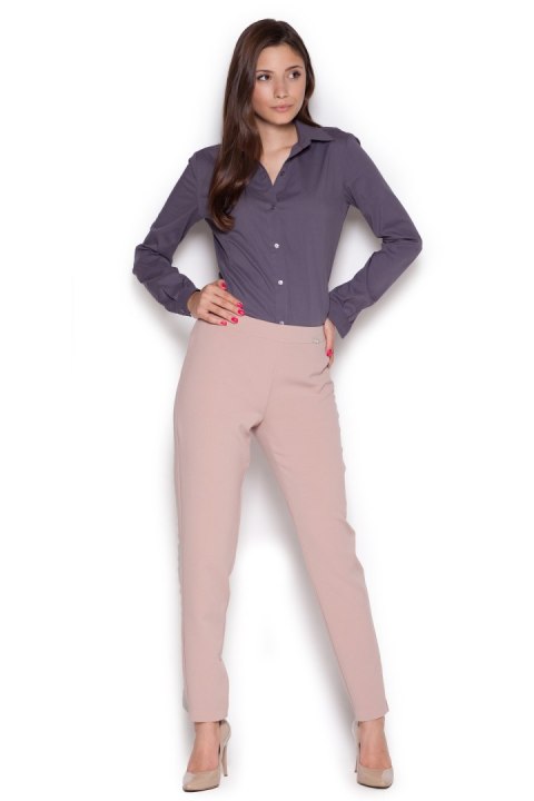 Spodnie Damskie Model 328 Pink - Figl Figl Spodnie Damskie Model 328 Pink - Figl Figl