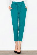 Spodnie Damskie Model M523 Green - Figl Figl Spodnie Damskie Model M523 Green - Figl Figl
