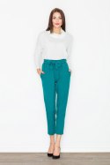 Spodnie Damskie Model M523 Green - Figl Figl Spodnie Damskie Model M523 Green - Figl Figl