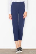 Spodnie Damskie Model M529 Navy - Figl Figl Spodnie Damskie Model M529 Navy - Figl Figl