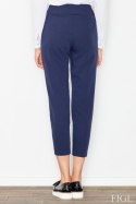 Spodnie Damskie Model M529 Navy - Figl Figl Spodnie Damskie Model M529 Navy - Figl Figl