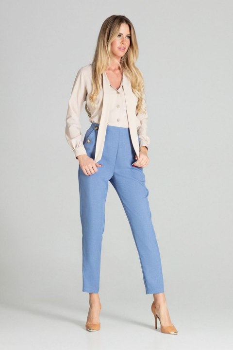 Spodnie Damskie Model M696 Blue - Figl Figl Spodnie Damskie Model M696 Blue - Figl Figl