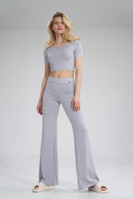Spodnie Damskie Model M749 Light Grey - Figl Figl
