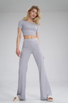 Spodnie Damskie Model M749 Light Grey - Figl Figl