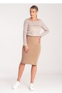 Sukienka Model M1057 Beige - Figl Figl Sukienka Model M1057 Beige - Figl Figl