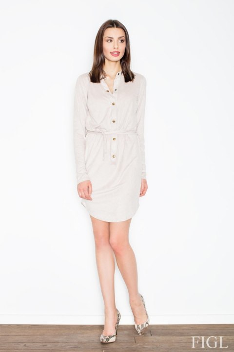 Sukienka Model M454 Beige - Figl Figl Sukienka Model M454 Beige - Figl Figl