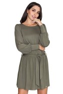 Sukienka Model M576 Oliwka - Figl Figl Sukienka Model M576 Oliwka - Figl Figl