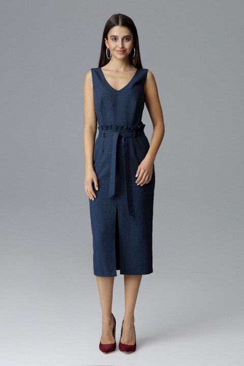 Sukienka Model M633 Navy - Figl Figl Sukienka Model M633 Navy - Figl Figl