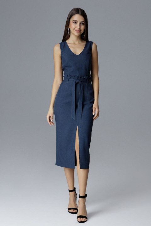 Sukienka Model M633 Navy - Figl Figl Sukienka Model M633 Navy - Figl Figl