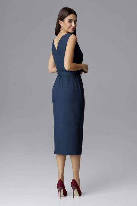 Sukienka Model M633 Navy - Figl Figl Sukienka Model M633 Navy - Figl Figl