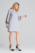 Sukienka Model M693 Grey - Figl Figl Sukienka Model M693 Grey - Figl Figl