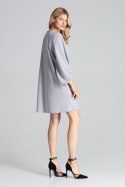 Sukienka Model M693 Grey - Figl Figl Sukienka Model M693 Grey - Figl Figl