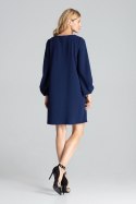 Sukienka Model M693 Navy - Figl Figl Sukienka Model M693 Navy - Figl Figl