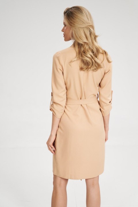 Sukienka Model M701 Beige - Figl Figl Sukienka Model M701 Beige - Figl Figl