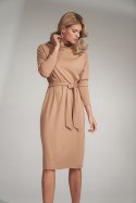 Sukienka Model M726 Beige - Figl Figl Sukienka Model M726 Beige - Figl Figl