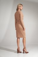 Sukienka Model M726 Beige - Figl Figl Sukienka Model M726 Beige - Figl Figl