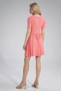 Sukienka Model M751 Coral - Figl Figl Sukienka Model M751 Coral - Figl Figl