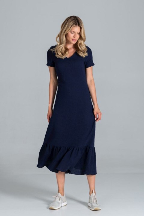 Sukienka Model M827 Navy - Figl Figl Sukienka Model M827 Navy - Figl Figl