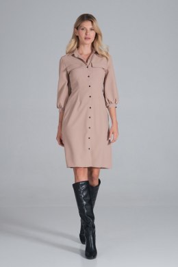 Sukienka Model M849 Beige - Figl Figl