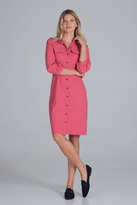 Sukienka Model M849 Coral - Figl Figl Sukienka Model M849 Coral - Figl Figl