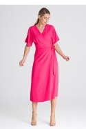 Sukienka Model M959 Pink - Figl Figl Sukienka Model M959 Pink - Figl Figl