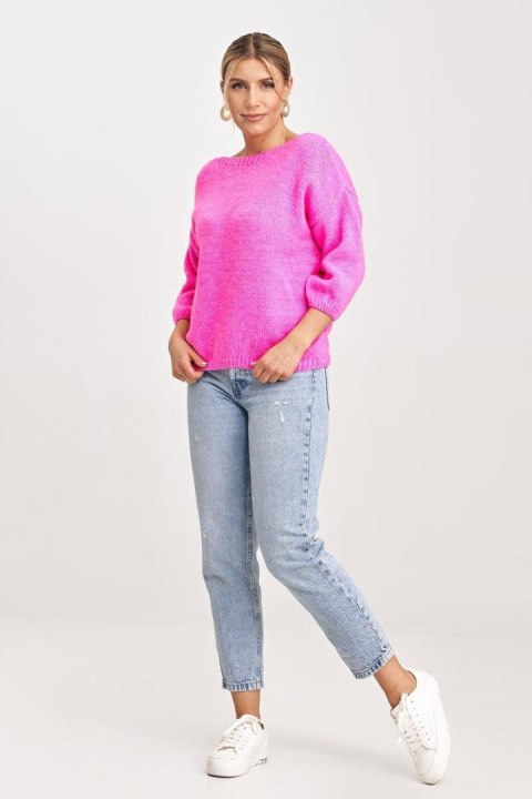 Sweter Damski Model M993 Pink - Figl Figl Sweter Damski Model M993 Pink - Figl Figl