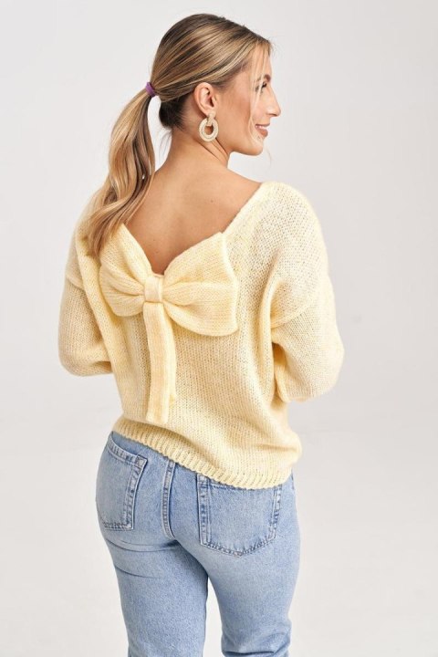 Sweter Damski Model M993 Yellow - Figl Figl Sweter Damski Model M993 Yellow - Figl Figl