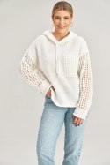 Sweter Damski Model M996 Ecru - Figl Figl Sweter Damski Model M996 Ecru - Figl Figl