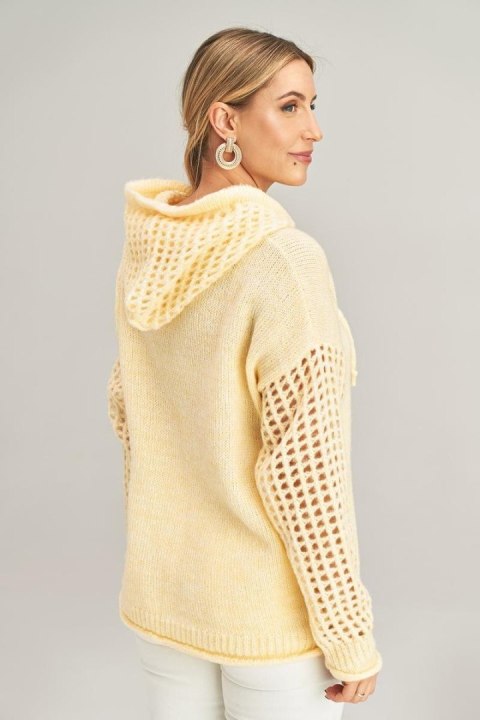 Sweter Damski Model M996 Yellow - Figl Figl Sweter Damski Model M996 Yellow - Figl Figl