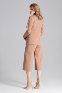 Żakiet Model M653 Brown - Figl Figl Żakiet Model M653 Brown - Figl Figl