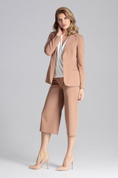 Żakiet Model M653 Brown - Figl Figl Żakiet Model M653 Brown - Figl Figl