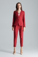 Żakiet Model M678 Bordo - Figl Figl Żakiet Model M678 Bordo - Figl Figl