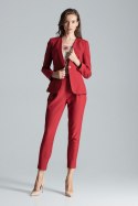 Żakiet Model M678 Bordo - Figl Figl Żakiet Model M678 Bordo - Figl Figl