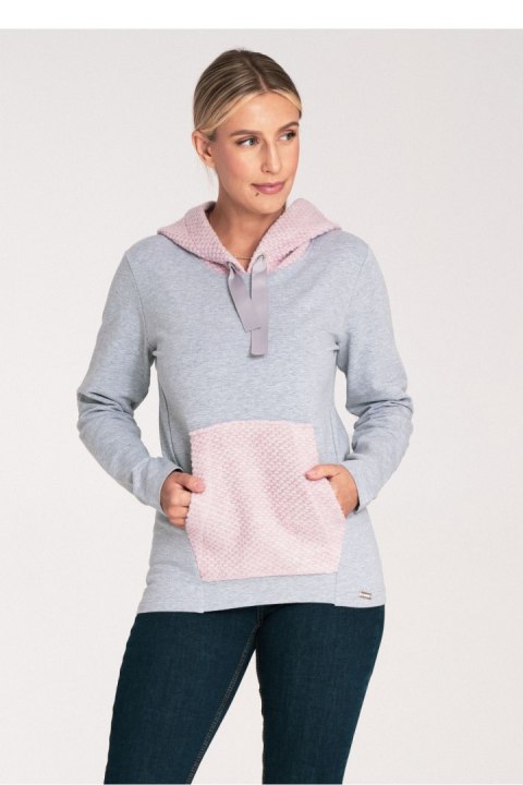 Bluza Damska Model M1045 Pink - Figl Figl Bluza Damska Model M1045 Pink - Figl Figl