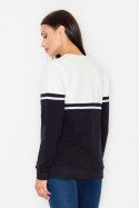 Bluza Damska Model M511 Black/Ecru - Figl Figl Bluza Damska Model M511 Black/Ecru - Figl Figl