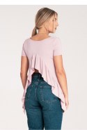 Bluzka Model M1051 Pink - Figl Figl Bluzka Model M1051 Pink - Figl Figl