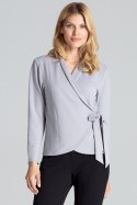 Bluzka Model M692 Grey - Figl Figl Bluzka Model M692 Grey - Figl Figl