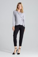 Bluzka Model M692 Grey - Figl Figl Bluzka Model M692 Grey - Figl Figl