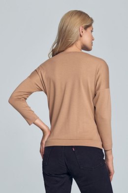 Bluzka Model M710 Beige - Figl Hurtownia odzieży on-line, moda damska, bielizna i obuwie dla kobiet - Matterhorn.pl Figl