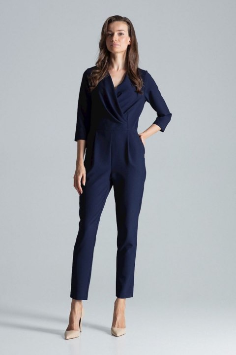 Kombinezon Damski Model M672 Navy - Figl Figl Kombinezon Damski Model M672 Navy - Figl Figl