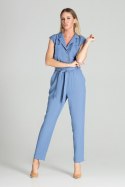 Kombinezon Damski Model M695 Blue - Figl Figl Kombinezon Damski Model M695 Blue - Figl Figl